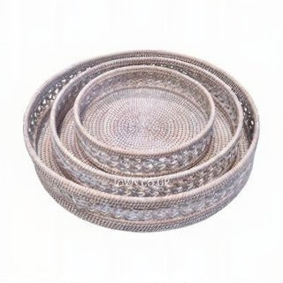 Rattan Round Tray Small,Medium,Large