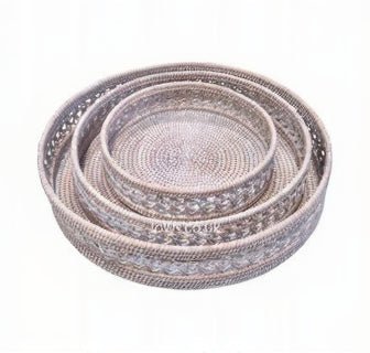 Rattan Round Tray Small,Medium,Large