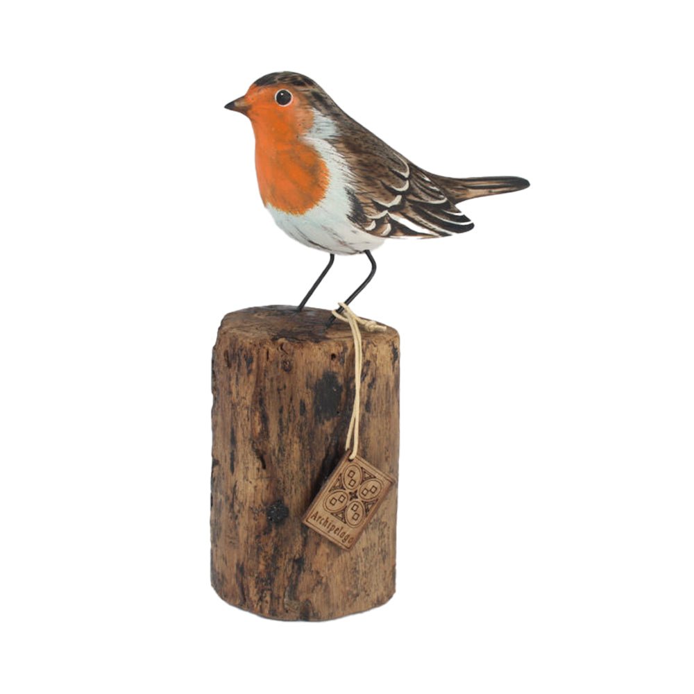 Robin on a Stump
