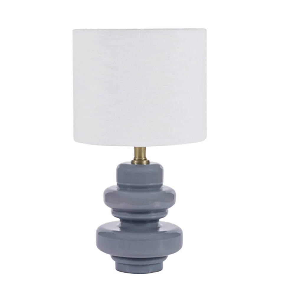 Safio Lamp, Grey - Angela Reed -