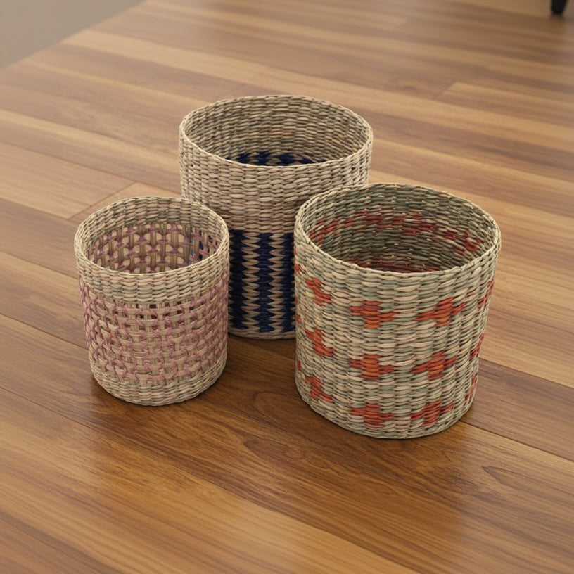 Salsa Seagrass Basket Small,Medium,Large