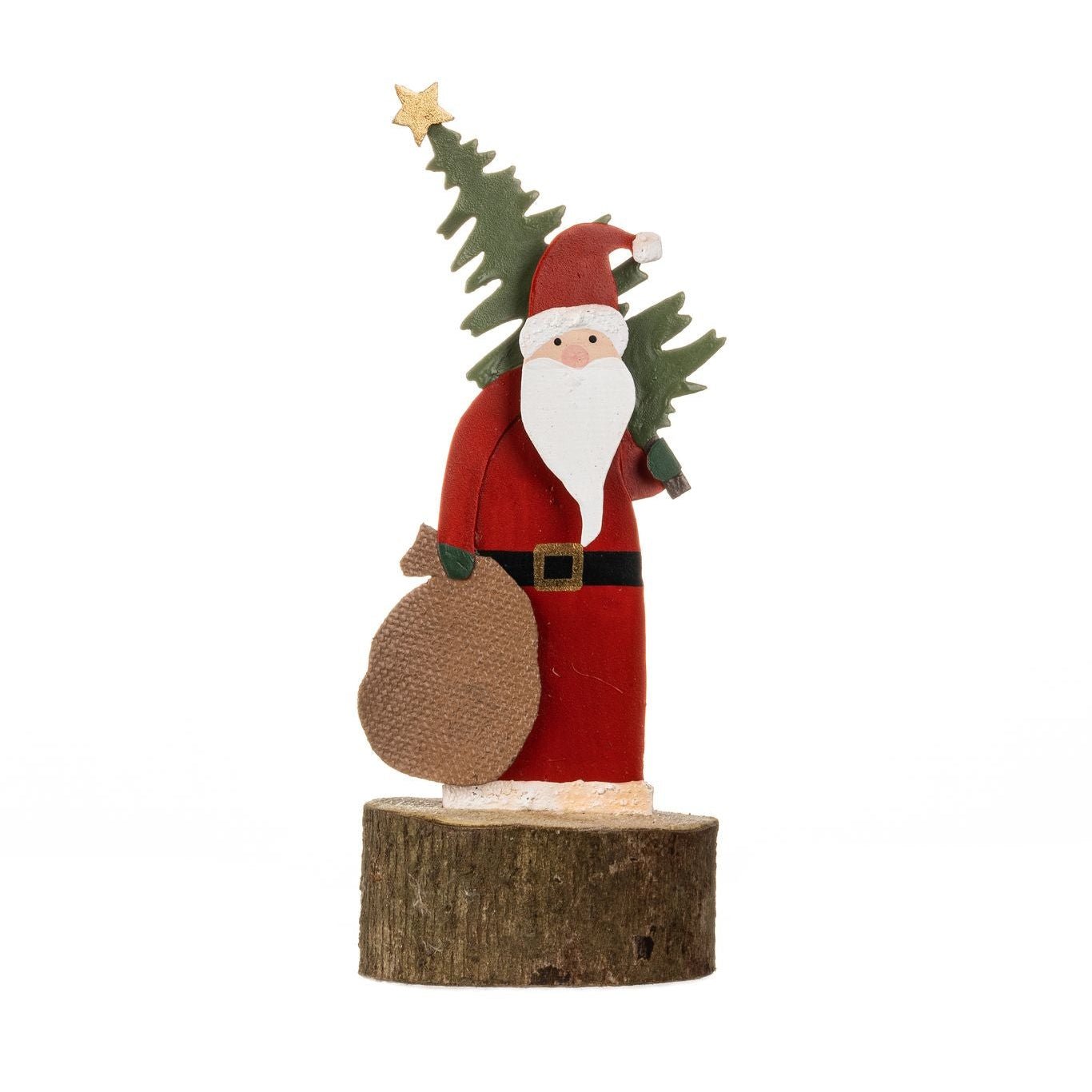 Santa with a Tree