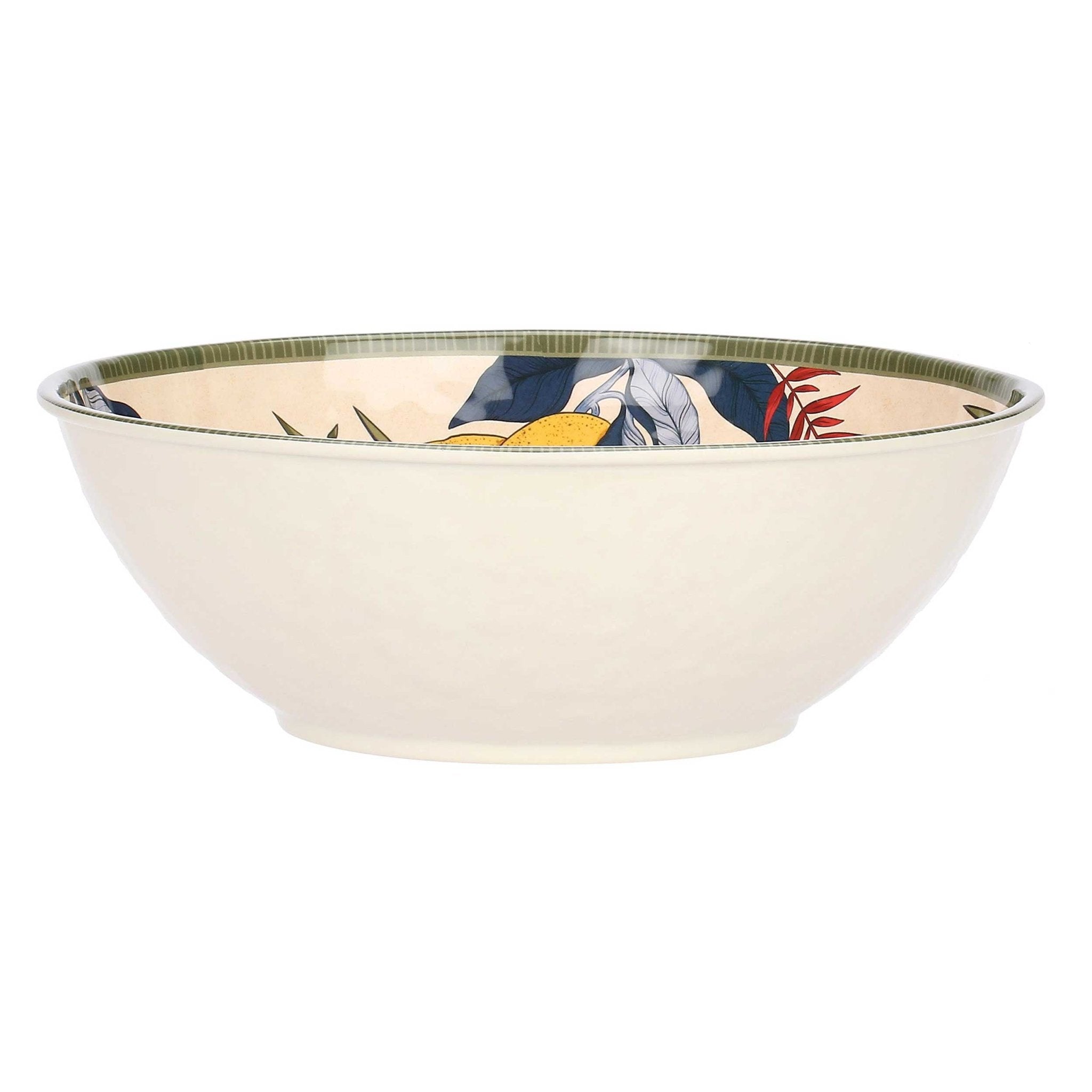 Set of 2 Melamine Lemon Salad Plates