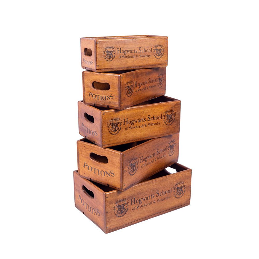 Set of 5 Hogwarts School Nesting Boxes