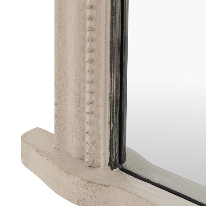 Shoreline Overmantle Mirror, Grey