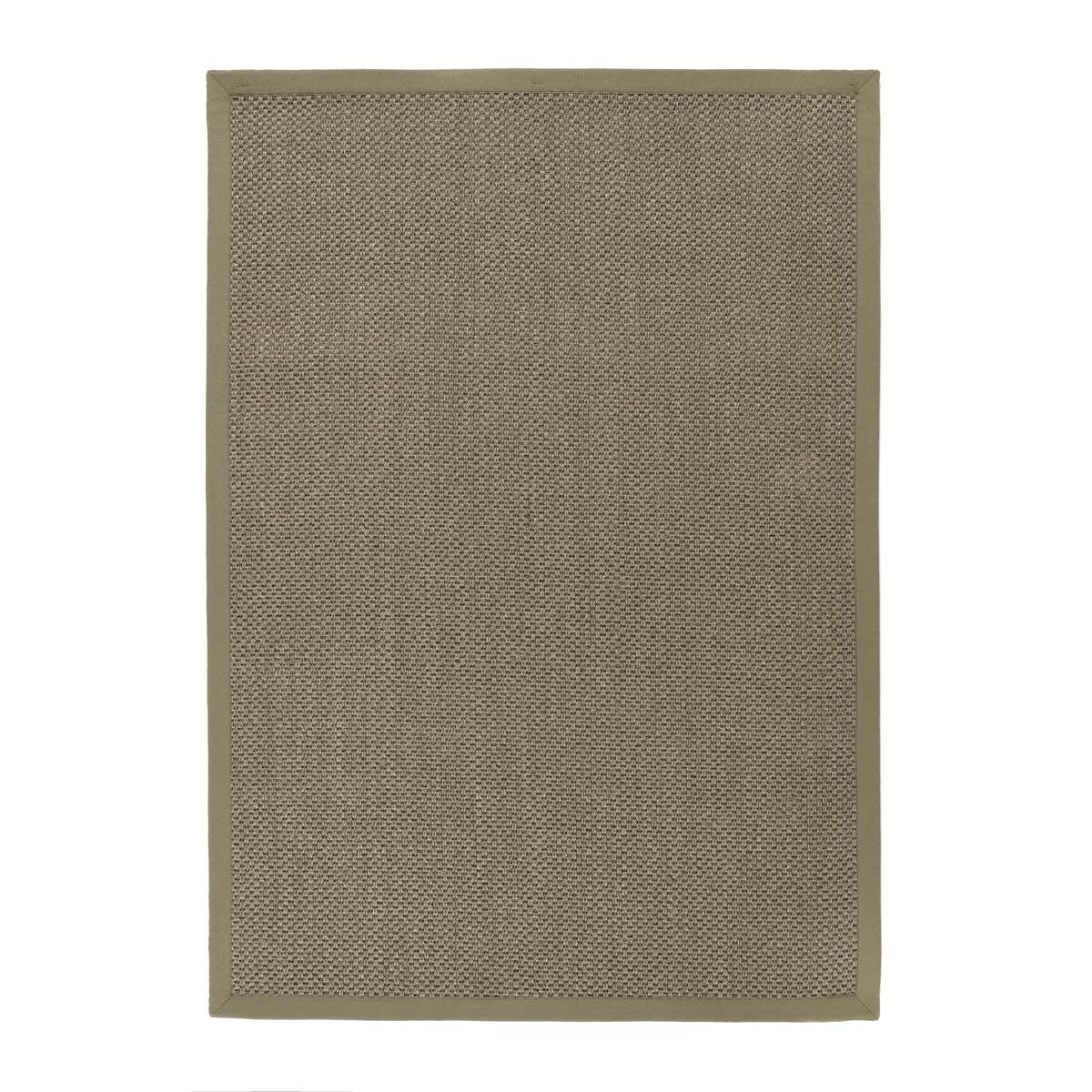 Sisal Rug in Green with Sage Green Border 120 x 170cm,160 x 230cm,200 x 290cm,67 x 200cm