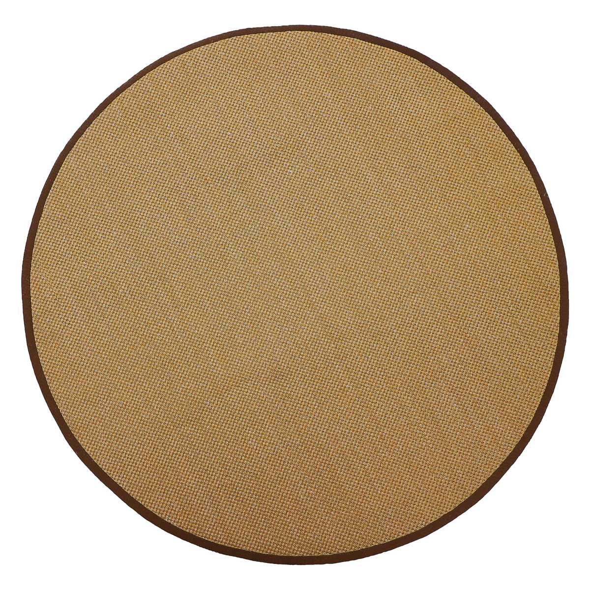 Sisal Rug in Natural with Dark Brown Border 120 x 170cm,160 x 230cm,200 x 290cm,67 x 200cm