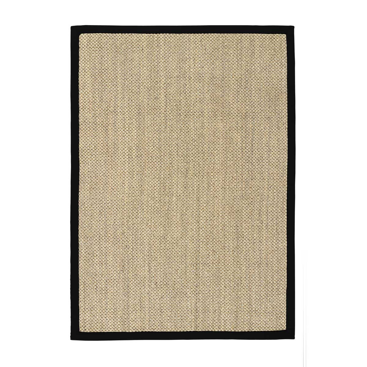 Sisal Rug Light Beige with Black Border 120 x 170cm,160 x 230cm,200 x 290cm,67 x 200cm