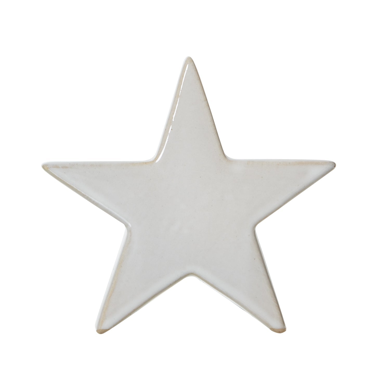Small Ceramic Standing Star Decoration - Angela Reed -