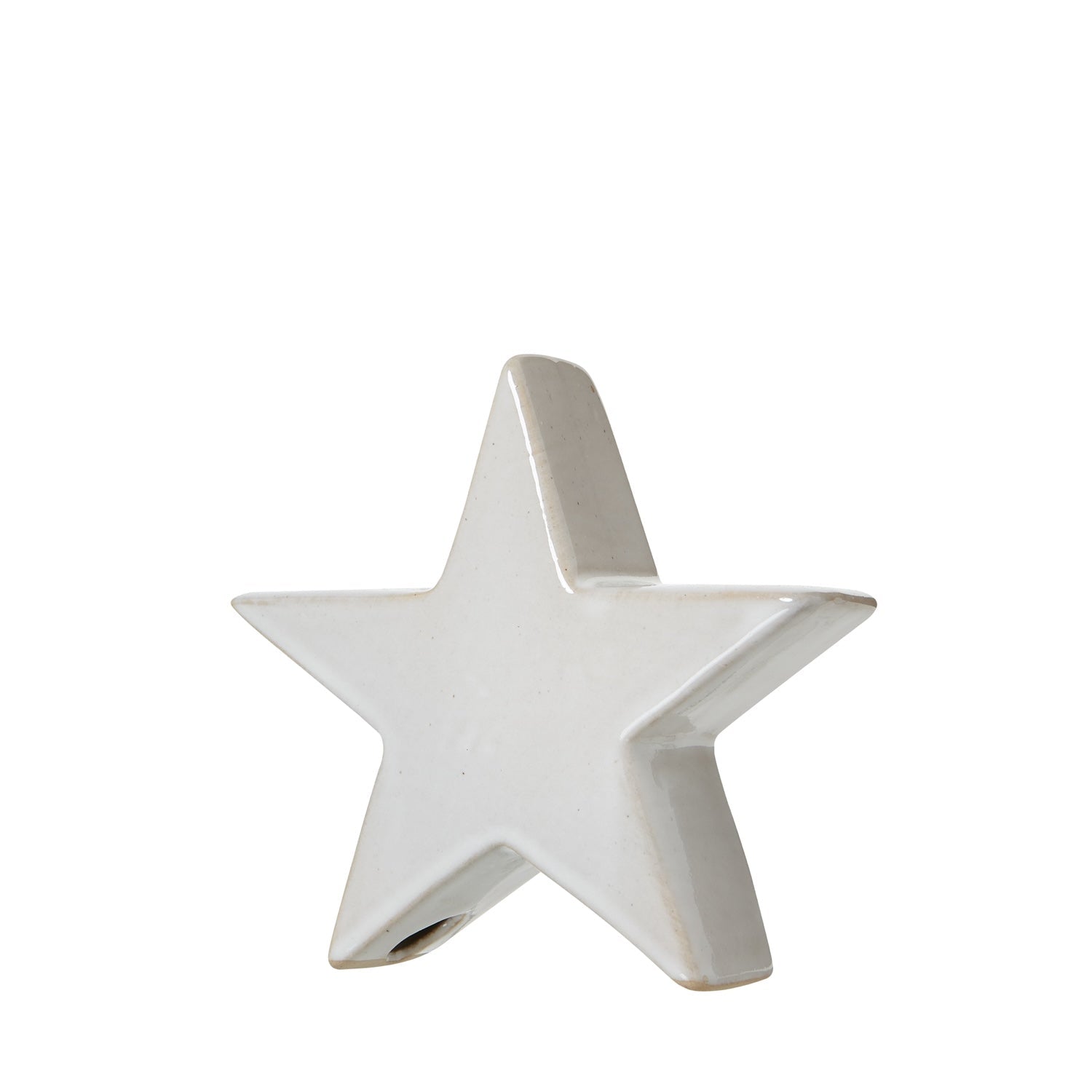 Small Ceramic Standing Star Decoration - Angela Reed -