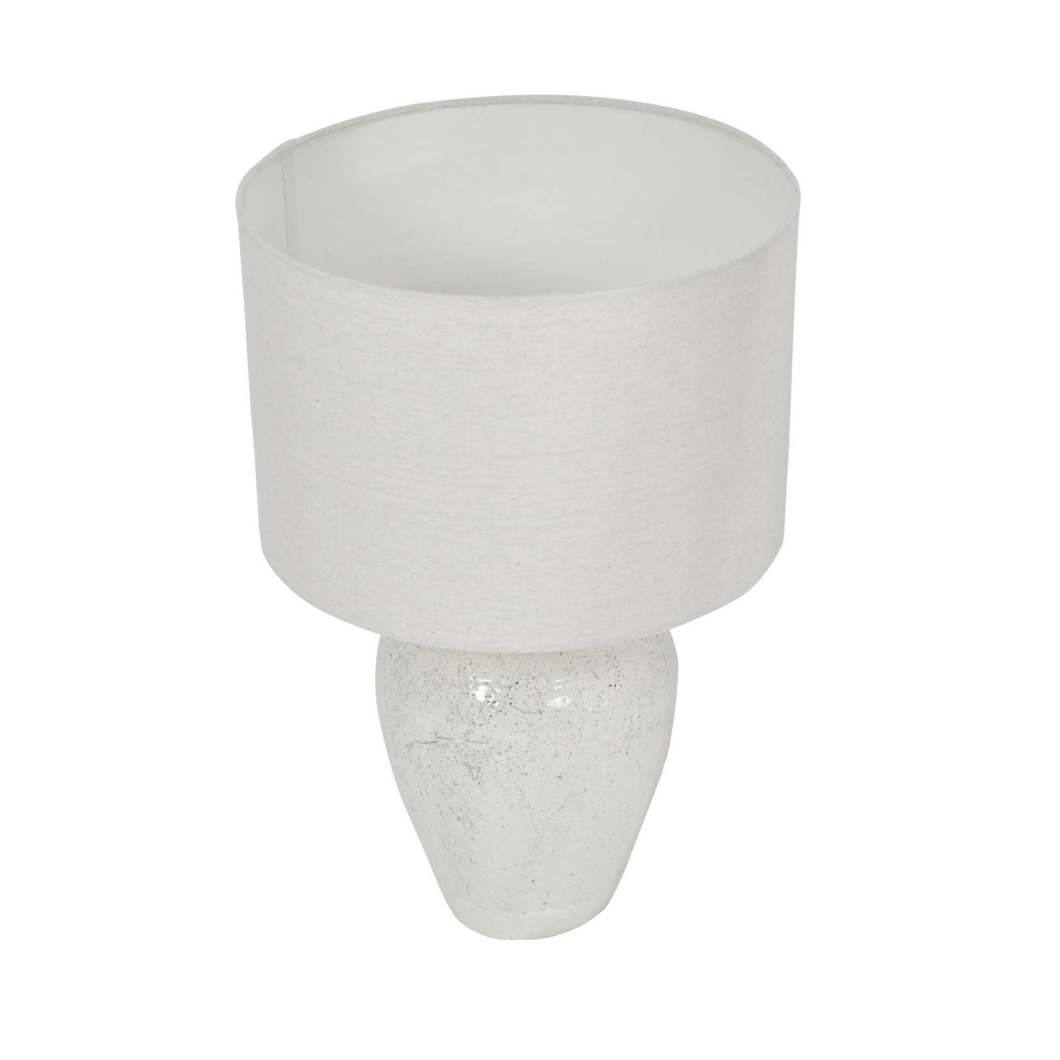 Speckle Terracotta Glazed Table Lamp