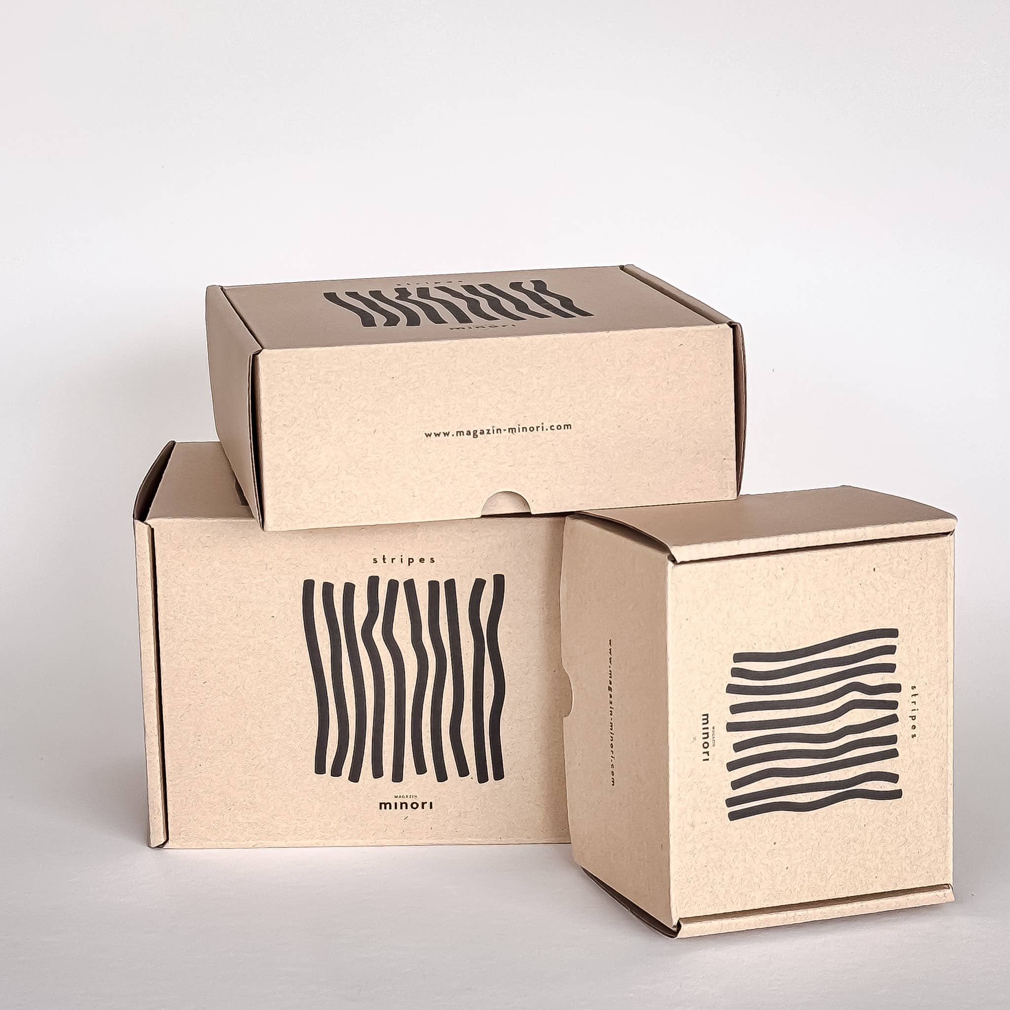 Striped Bowl, Sea Blue