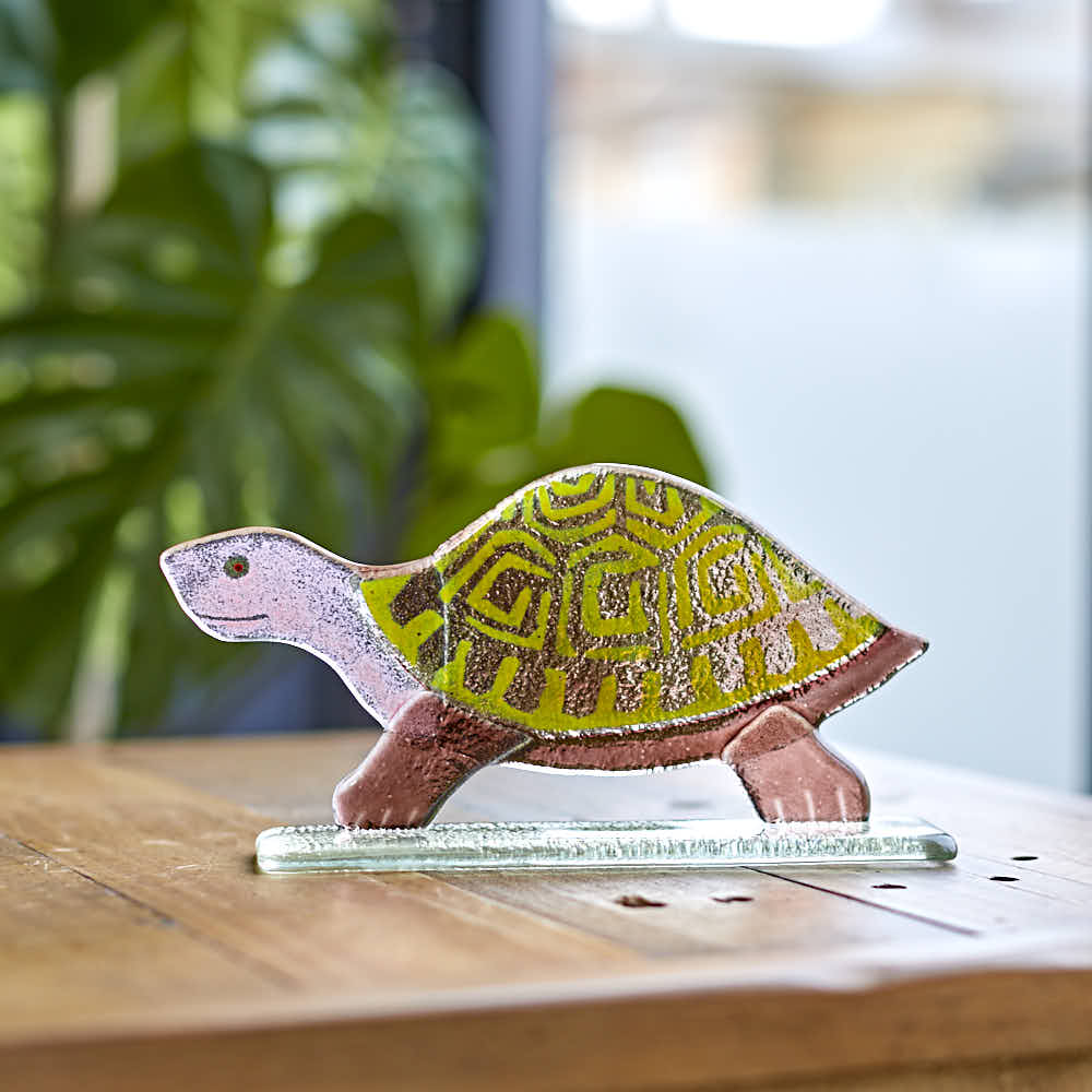 Terry the Glass Tortoise