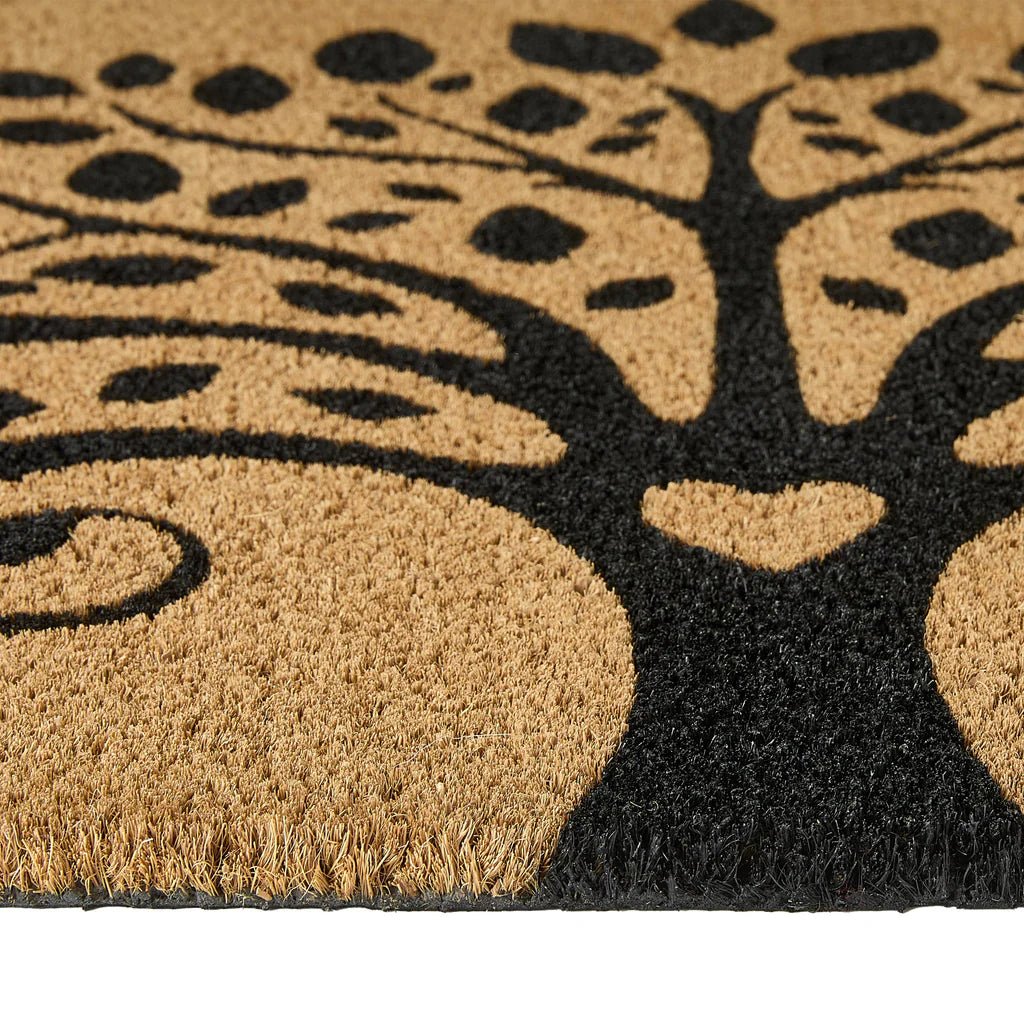 Tree of Life Coir Door Mat