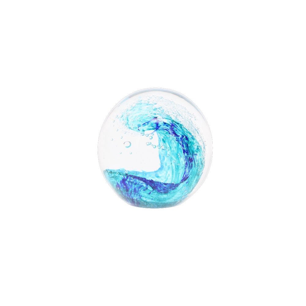 Wave Glass Paperweight