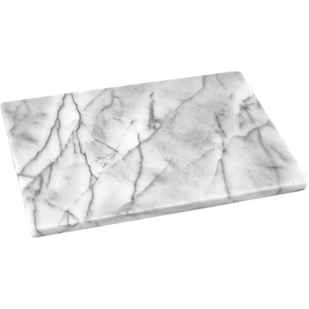 White Marble Platter 46 x 30cm