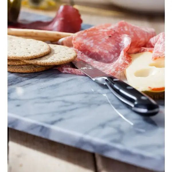 White Marble Platter 46 x 30cm