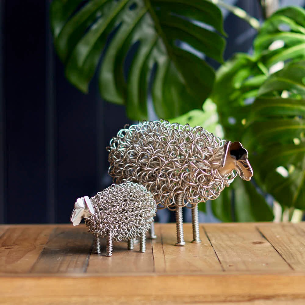 Wiggle Sheep, Nickel - Angela Reed -