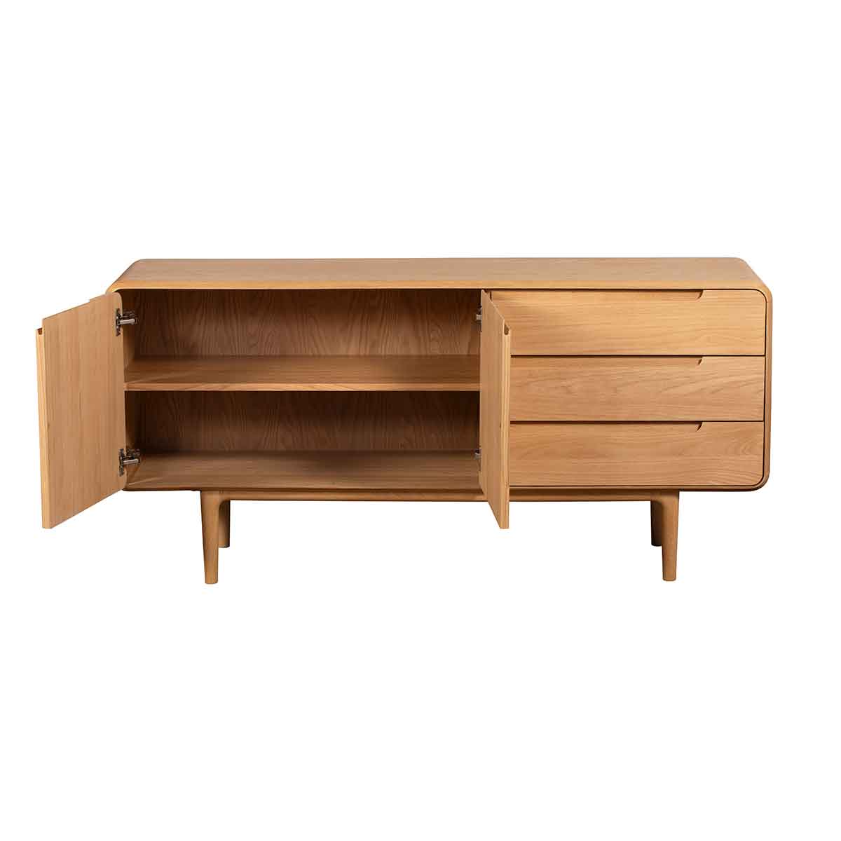 Winchester Retro Oak Wide Sideboard