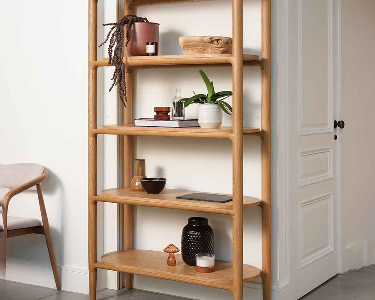 Winchester Retro Open Bookcase