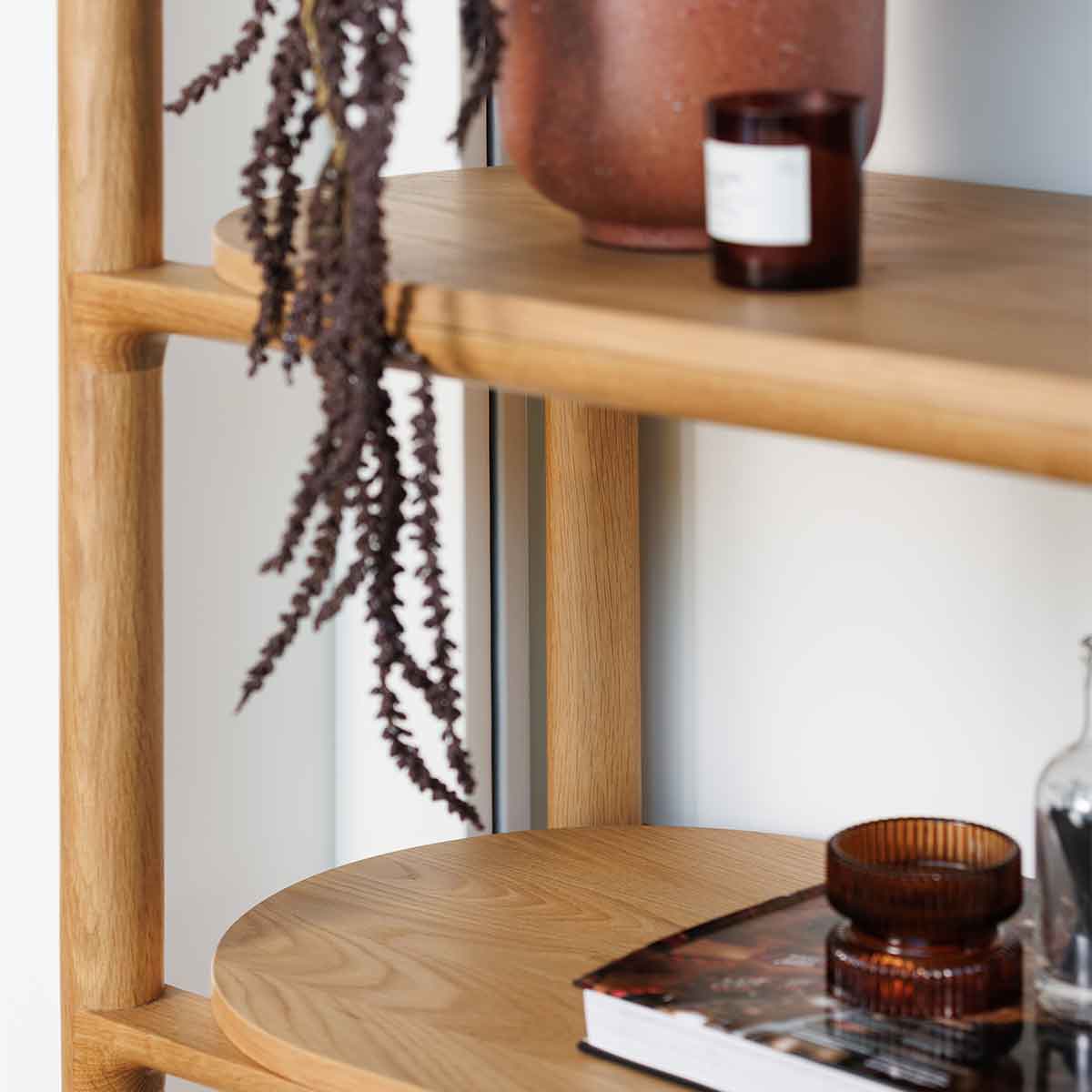 Winchester Retro Open Bookcase