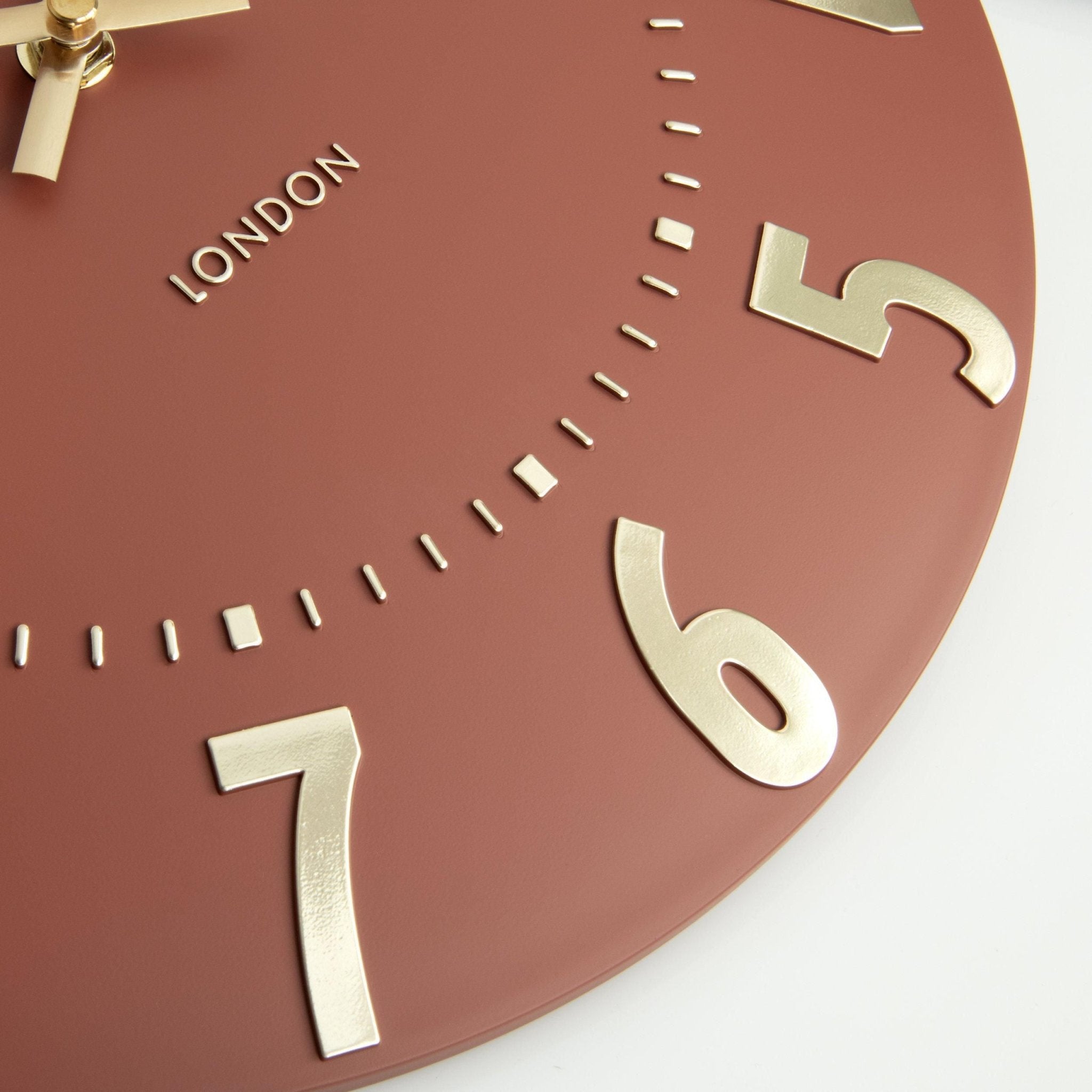 12'' Mulberry Wall Clock, Auburn