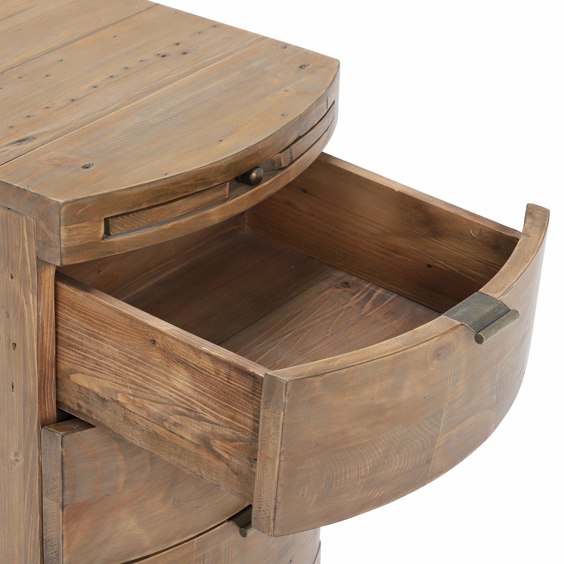 Bahama Bedside Table, 3 Drawer