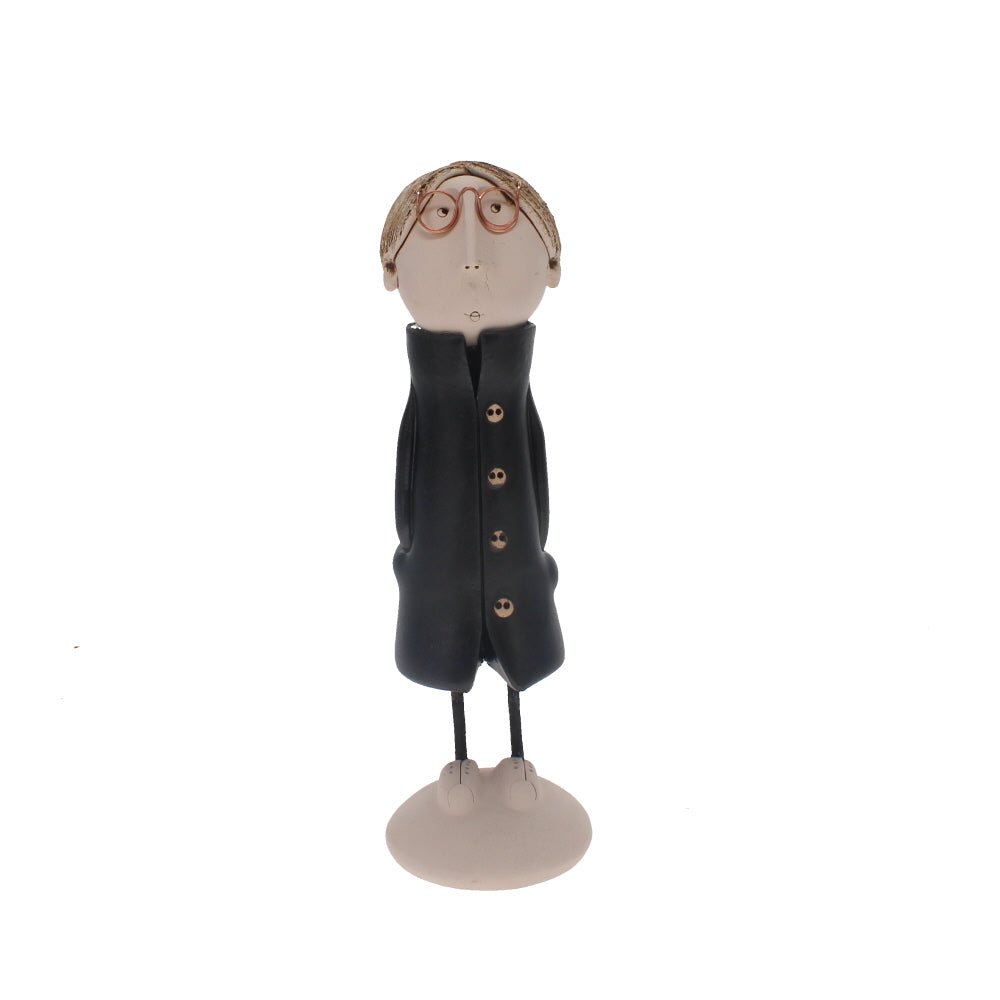 Best Friend Male Statue, Black
