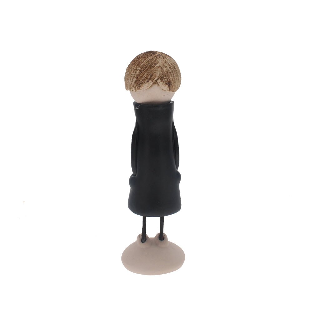Best Friend Male Statue, Black