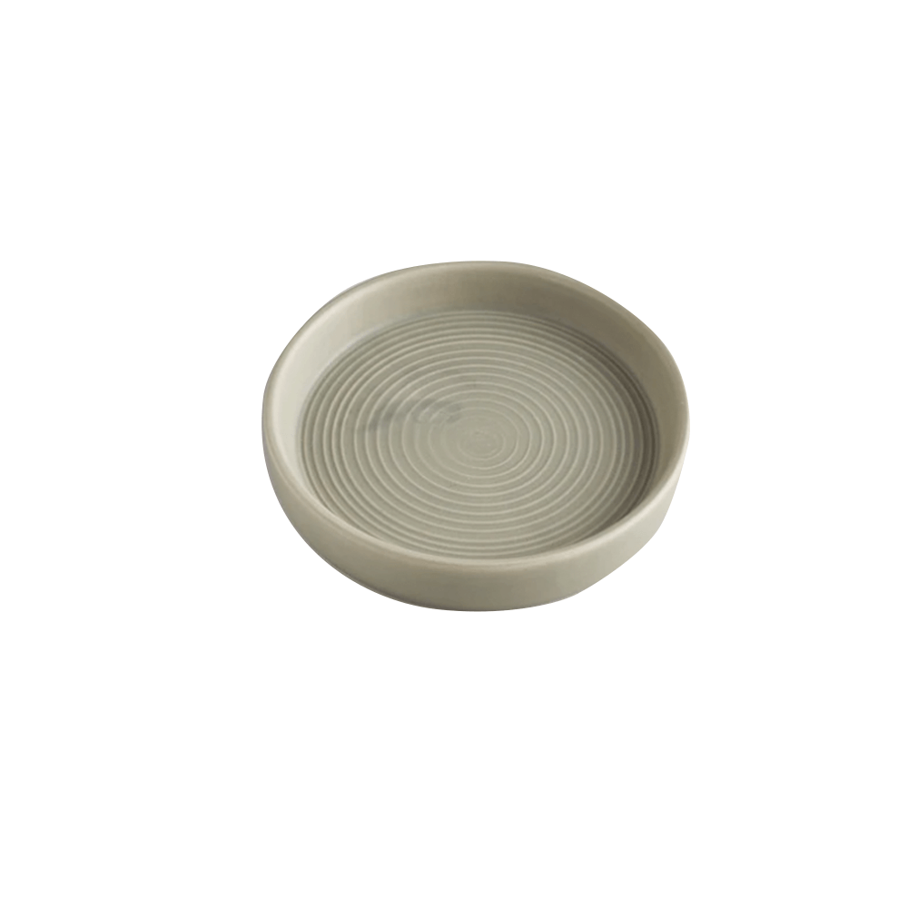 Candle Plate, Green, Small