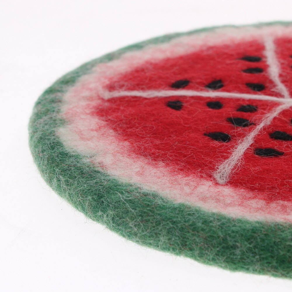 Felt Watermelon Coaster