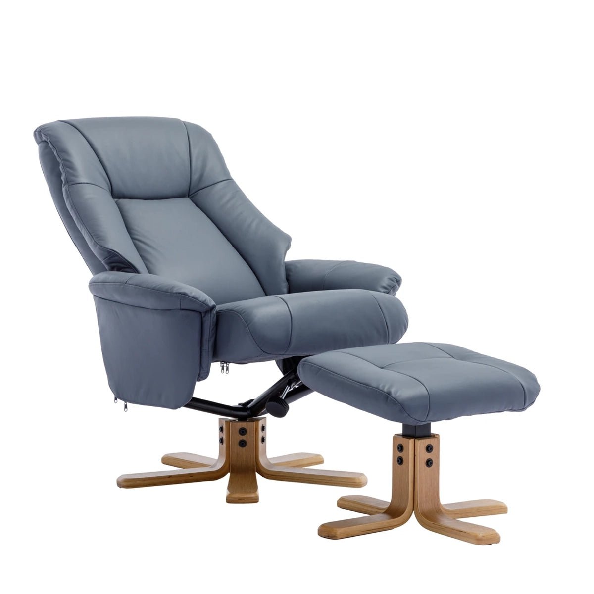 Havana Reclining Swivel Chair Lille Charcoal Fabric,Lille Sand Fabric,Lille Cloud Fabric,Olive Green Faux Leather,Petrol Blue Faux Leather,Cinder Faux Leather,Mushroom Faux Leather