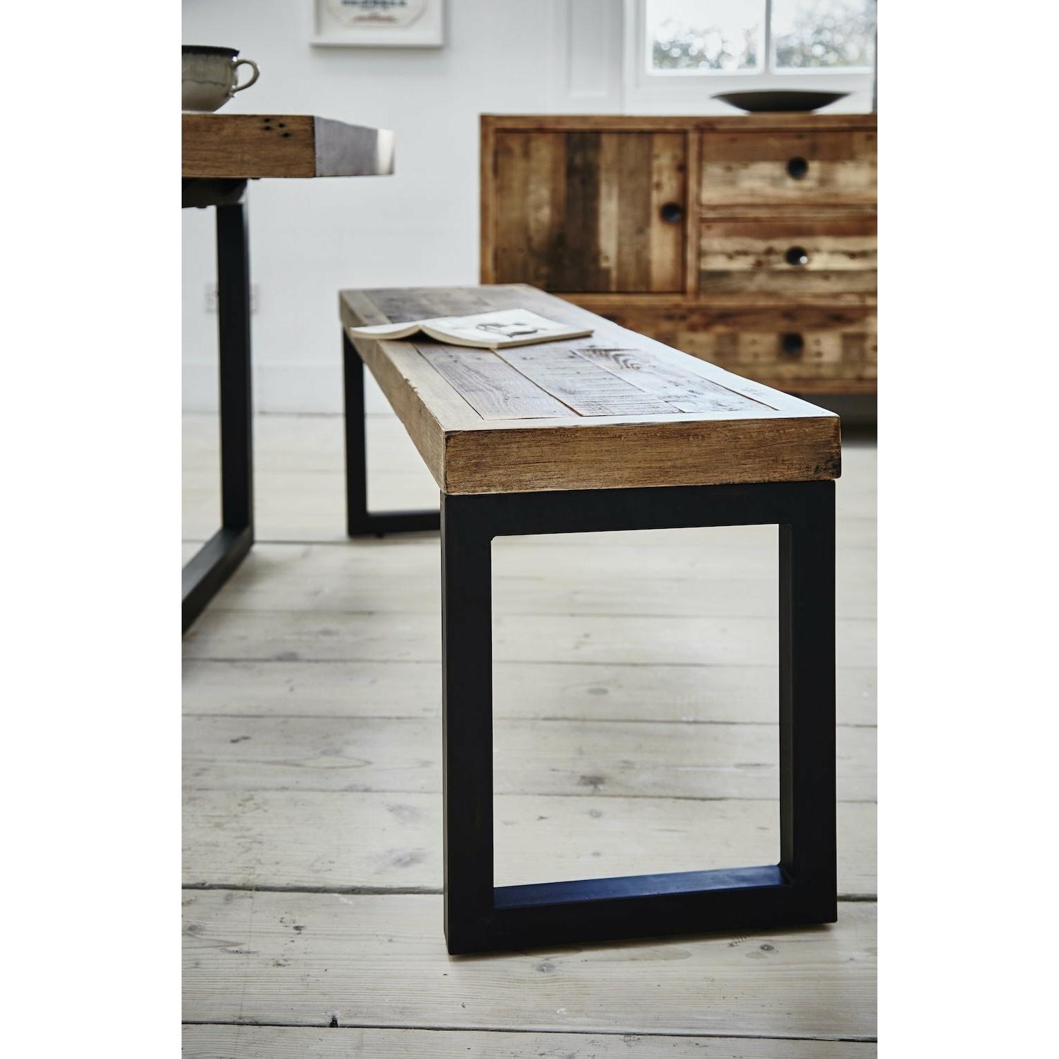 Newland Reclaimed Bench, 155cm