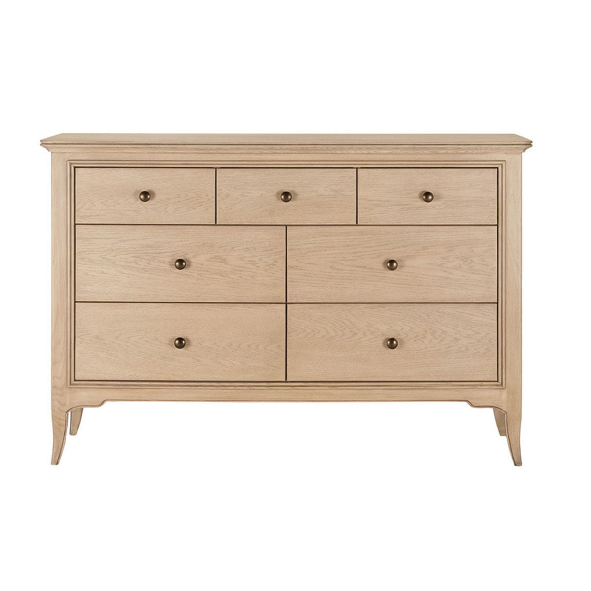 Paris 3 Over 4 Wide Chest of Drawers
