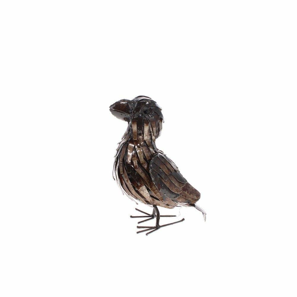 Parrot Recycled Metal Sculpture