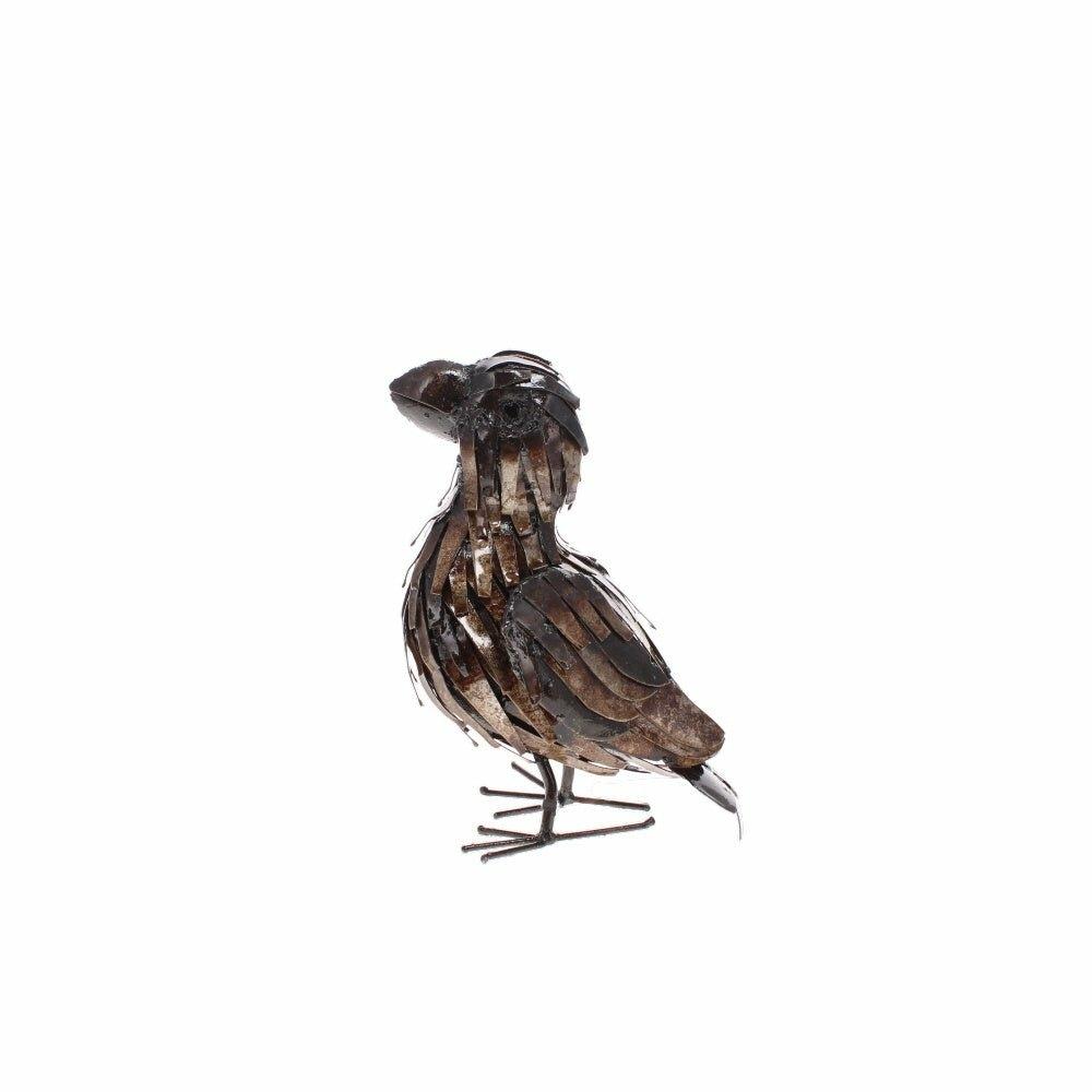 Parrot Recycled Metal Sculpture