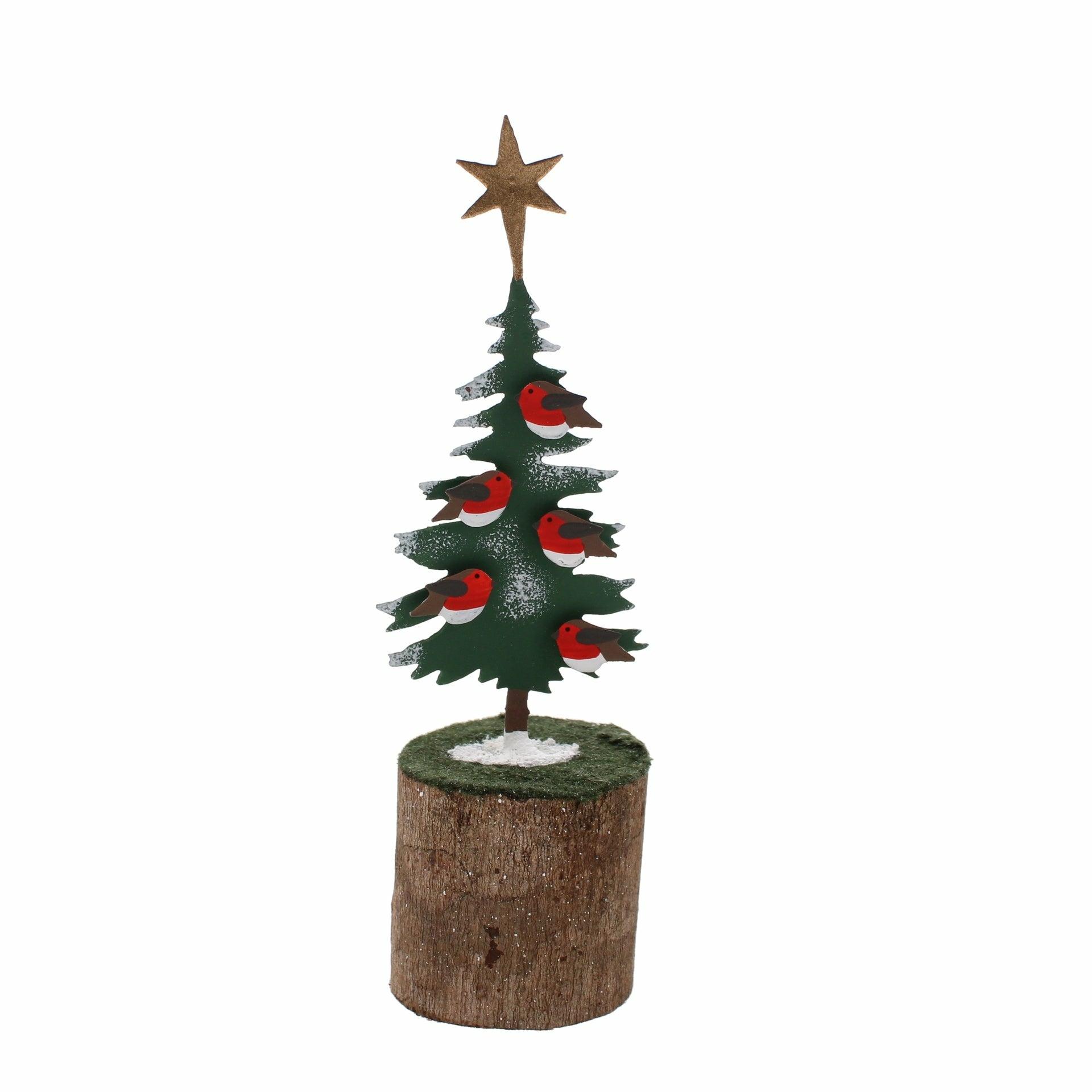 Robin Christmas Tree
