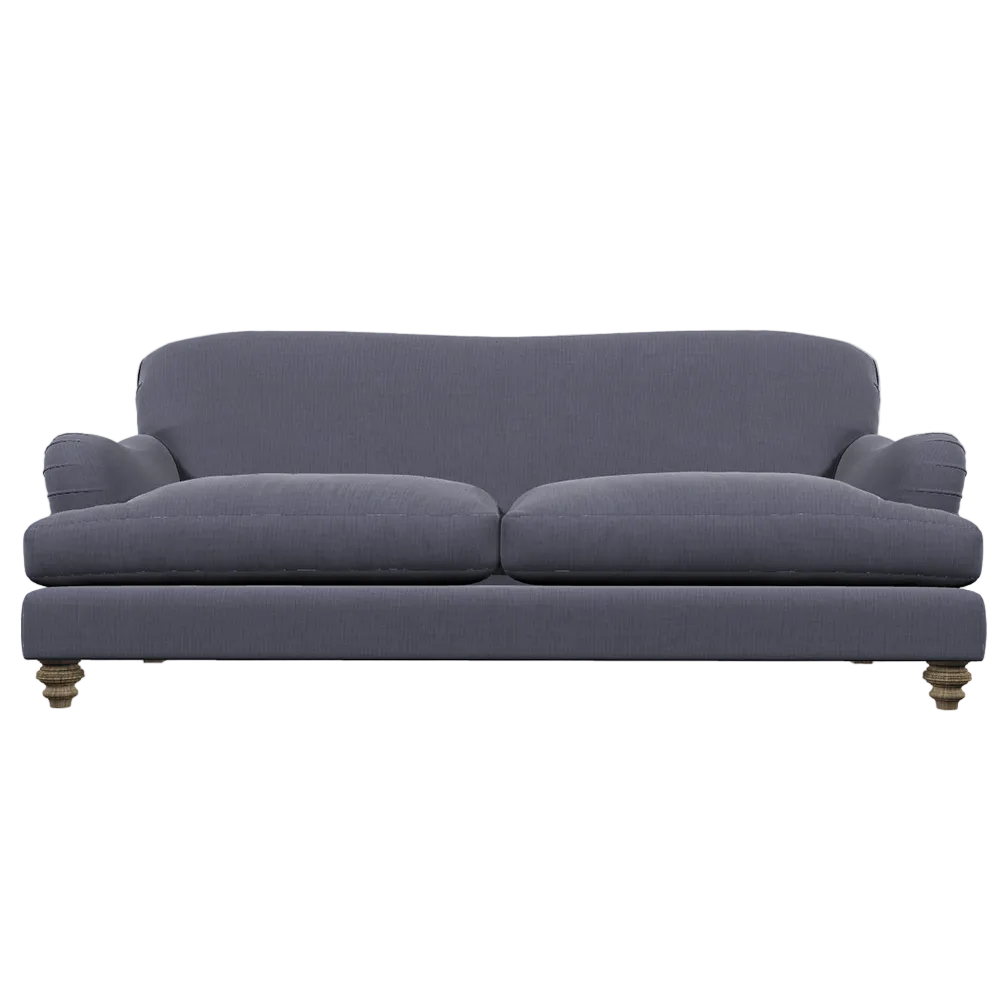 Ruffle Midi Sofa Linen Sahara Rope,Linen Sahara Reef,Linen Sahara French Blue,Linen Sahara Ash,Linen Sahara Cinnamon,Velvet Varese Granite,Velvet Varese Duck Egg,Velvet Varese Dove