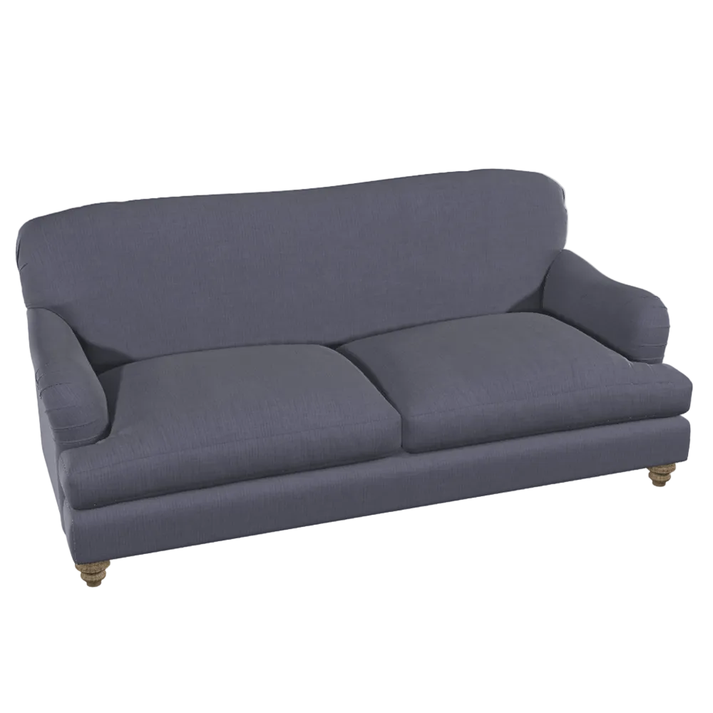 Ruffle Midi Sofa Linen Sahara Rope,Linen Sahara Reef,Linen Sahara French Blue,Linen Sahara Ash,Linen Sahara Cinnamon,Velvet Varese Granite,Velvet Varese Duck Egg,Velvet Varese Dove