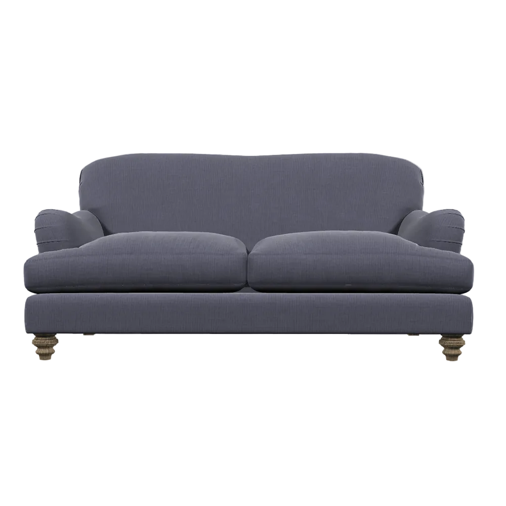 Ruffle Petit Sofa Linen Sahara Rope,Linen Sahara Reef,Linen Sahara French Blue,Linen Sahara Ash,Linen Sahara Cinnamon,Velvet Varese Granite,Velvet Varese Duck Egg,Velvet Varese Dove