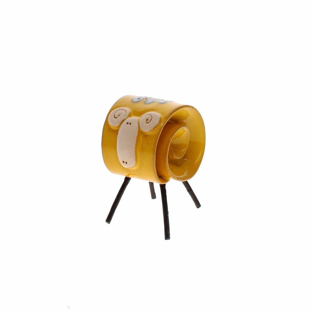 Scroll Ram Yellow, Small