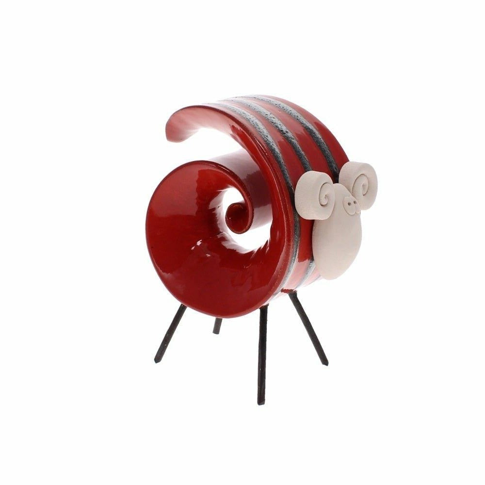 Scroll Ram Red, Large