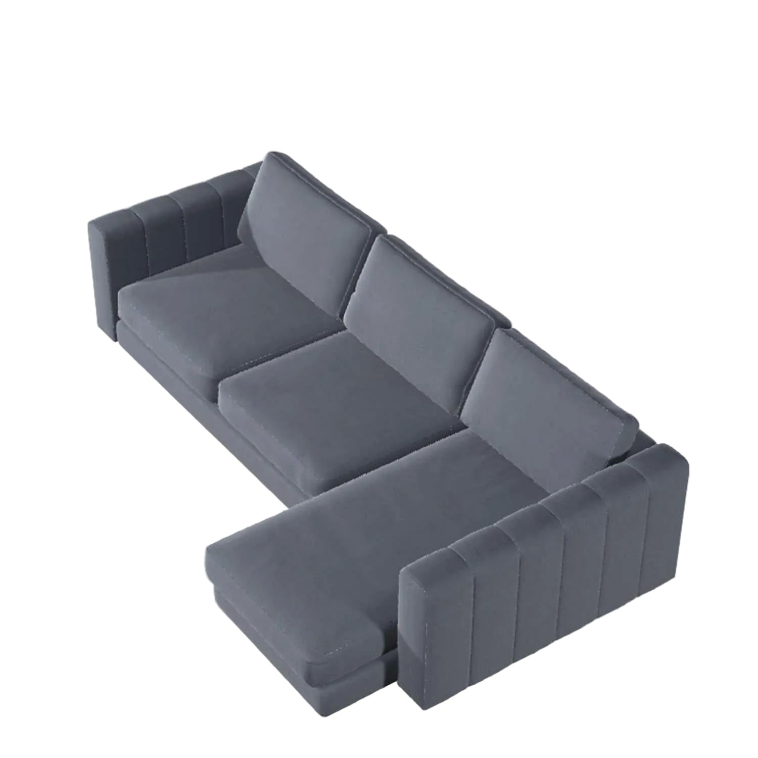 Shuffle Sofa, Chaise Corner Group Sofa Jacobean Flower Aqua (Group 4),Boho Denim (Group 4),Mushroom Linen (Group 4),Pigeon Linen (Group 4),Blueberry Linen (Group 4),Blush Linen (Group 4),Jacobean Flower Champagne (Group 4)