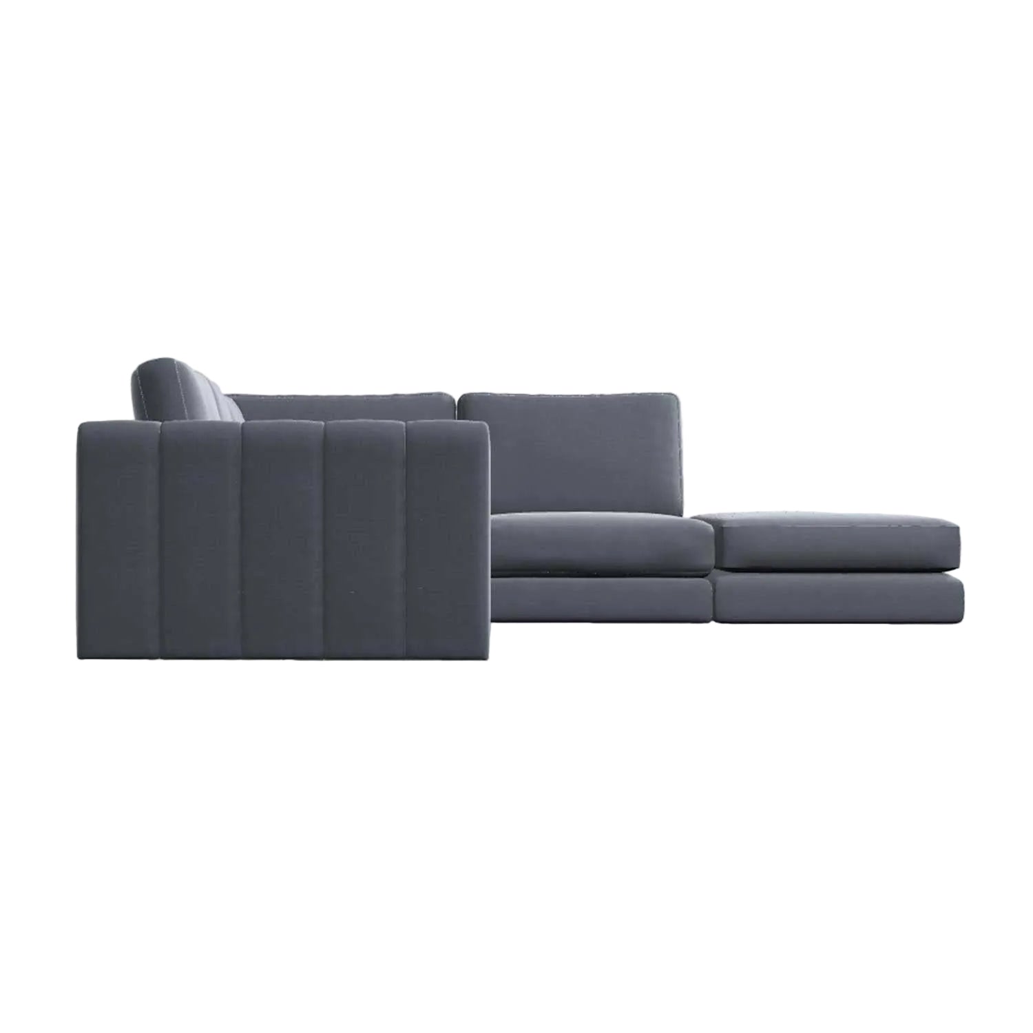 Shuffle Sofa, Corner Group with Stool Jacobean Flower Aqua (Group 4),Boho Denim (Group 4),Mushroom Linen (Group 4),Pigeon Linen (Group 4),Blueberry Linen (Group 4),Blush Linen (Group 4),Jacobean Flower Champagne (Group 4)