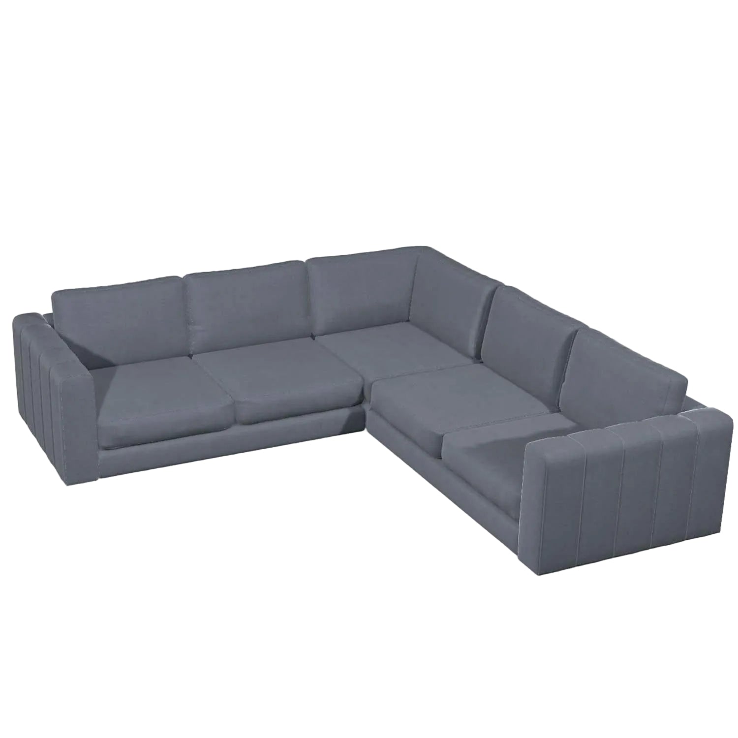 Shuffle Sofa, Large Corner Group Jacobean Flower Aqua (Group 4),Boho Denim (Group 4),Mushroom Linen (Group 4),Pigeon Linen (Group 4),Blueberry Linen (Group 4),Blush Linen (Group 4),Jacobean Flower Champagne (Group 4)