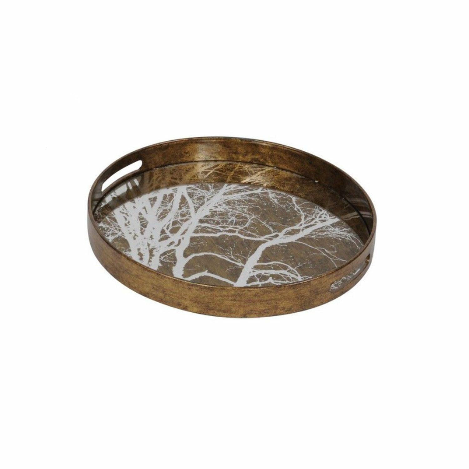 Vienna Antique Gold Tray, Small