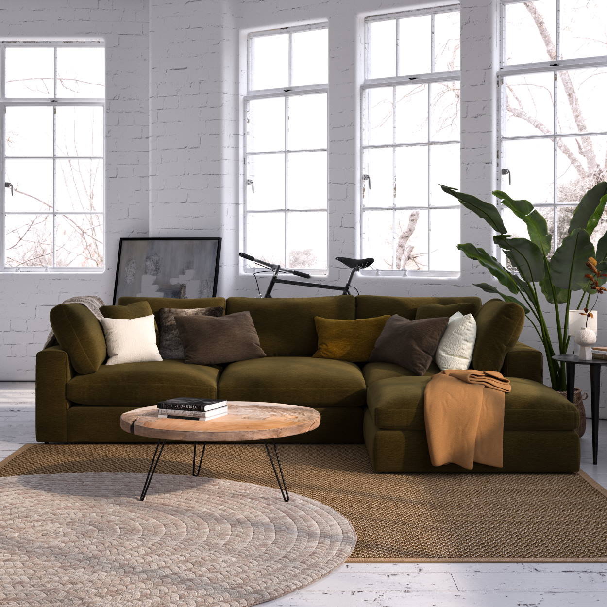 Eden Modular Stool Manolo Mist,Manolo Seaspray,Manolo Dusk