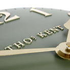 12" Arabic Mantel Clock, Lichen