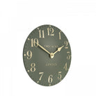 12" Arabic Mantel Clock, Lichen