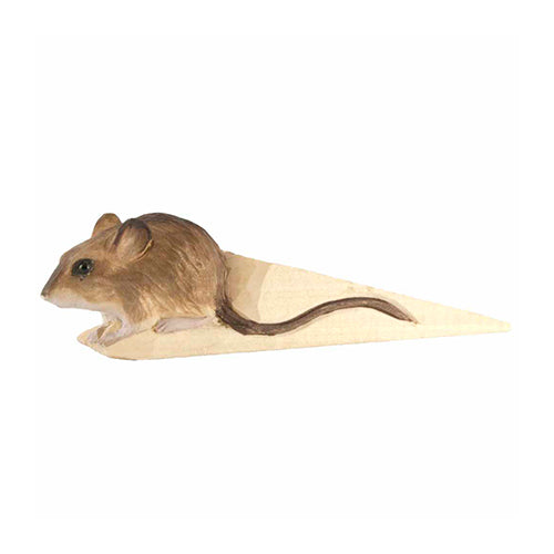 Wood Mouse Doorstop
